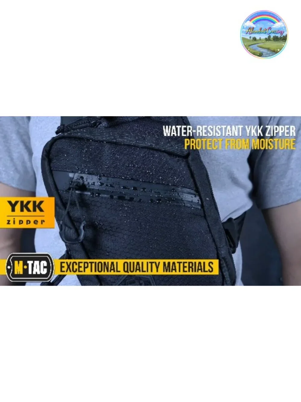 M-Tac Elite Sling Bag - Tactical Crossbody Concealed Carry CCW Chest Pack